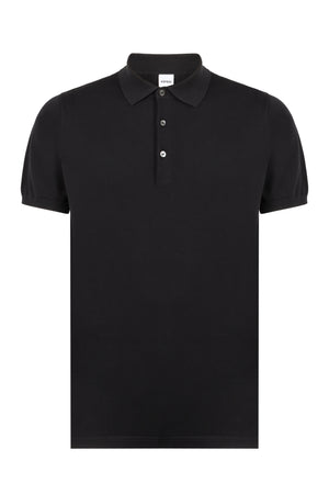 Cotton polo shirt-0